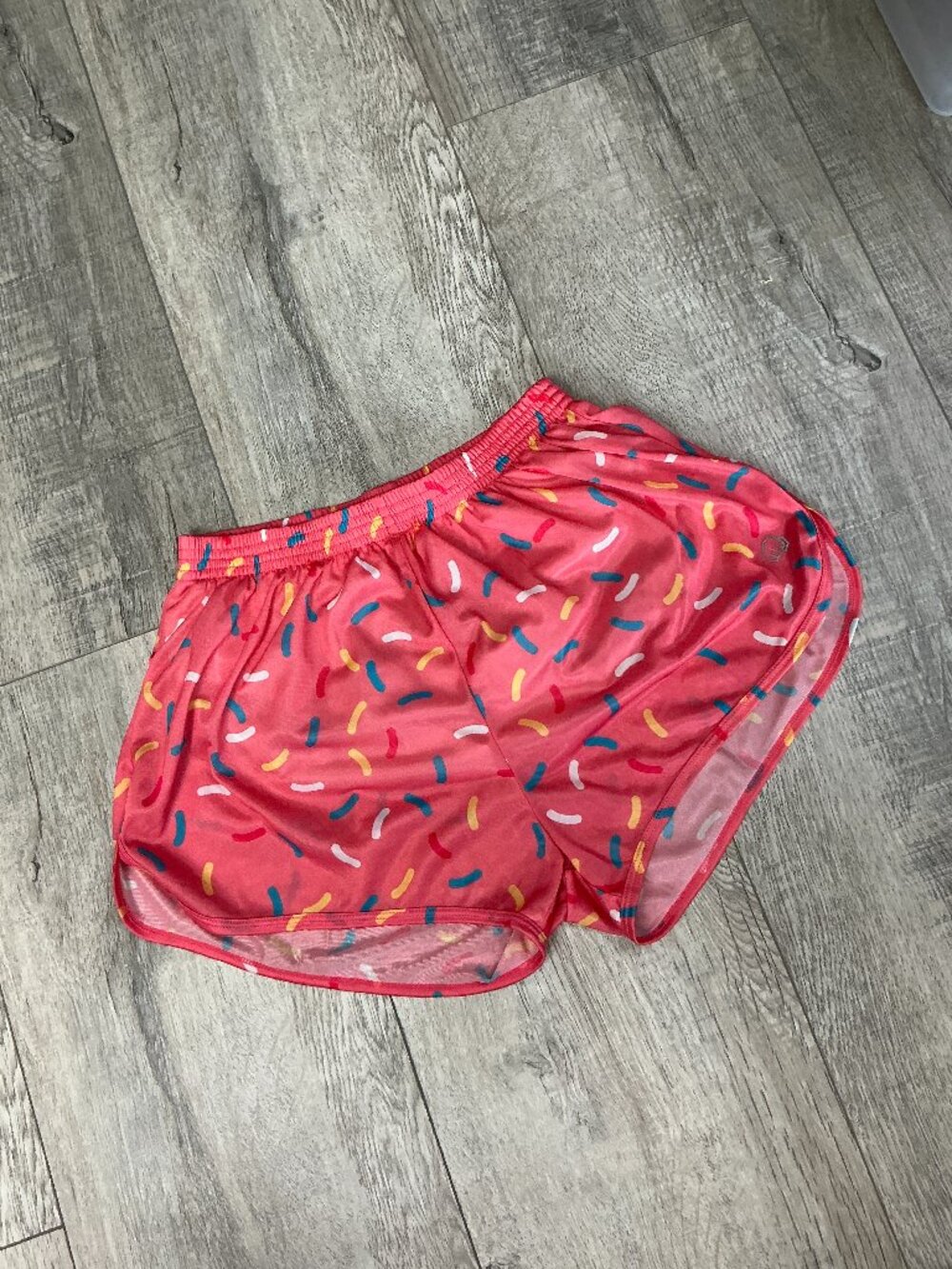 Feed Me Fight Me Donut Sprinkle Silkies Shorts Women’s Small FMFM CrossFit